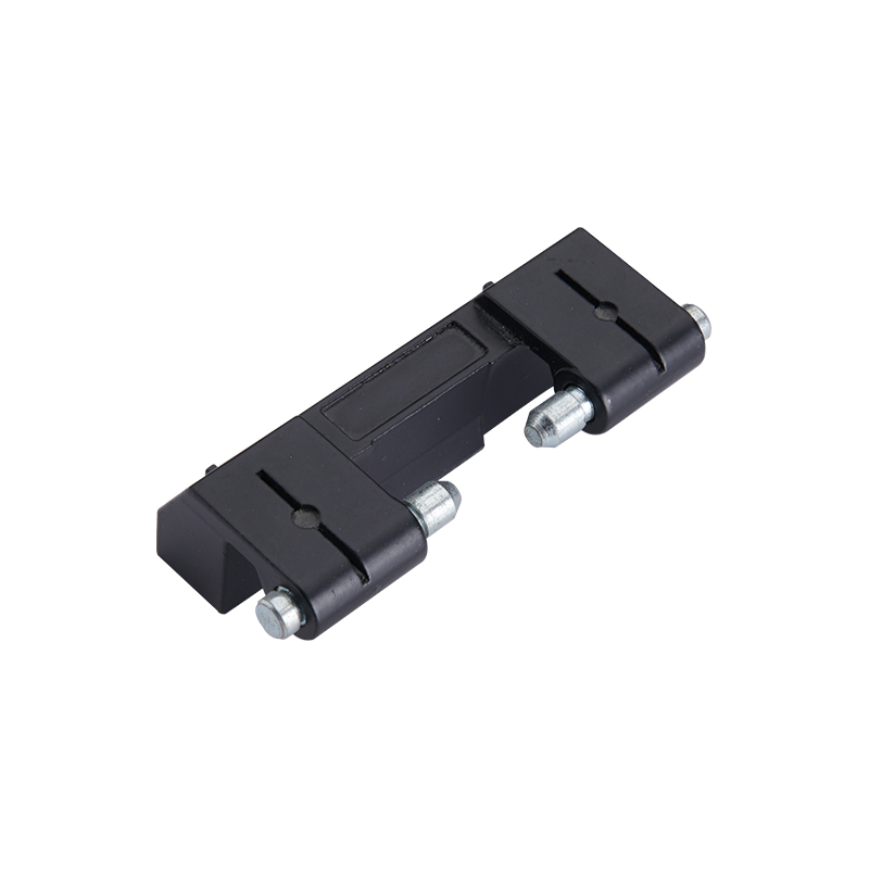 CL201-4 147g plastic pulverizat negru, balamale încorporate din aliaj de zinc sablat