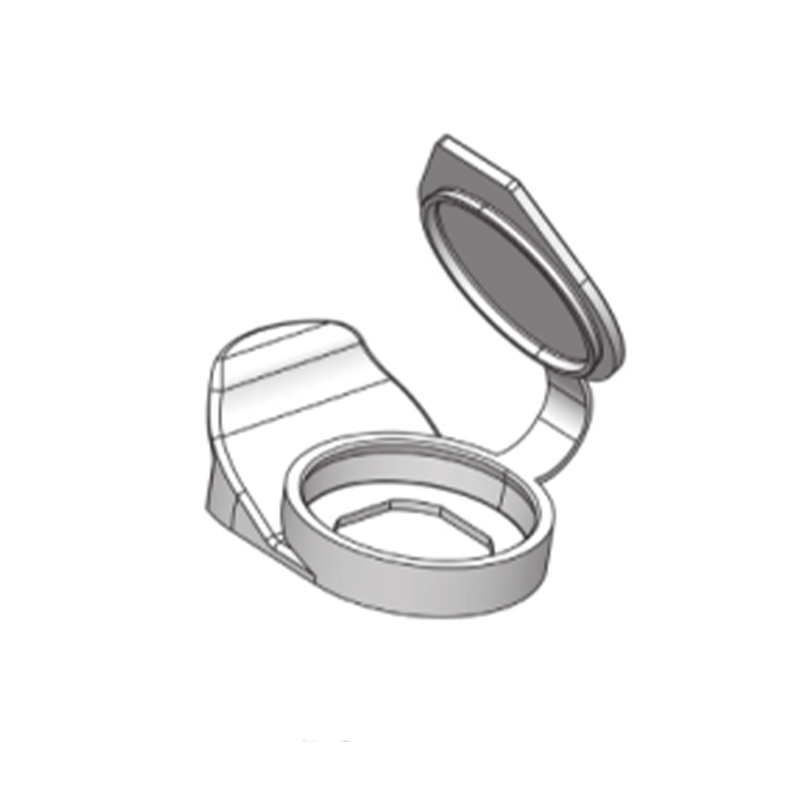 WP007 PE negru cu accesorii de blocare a capacului rezistent la apă