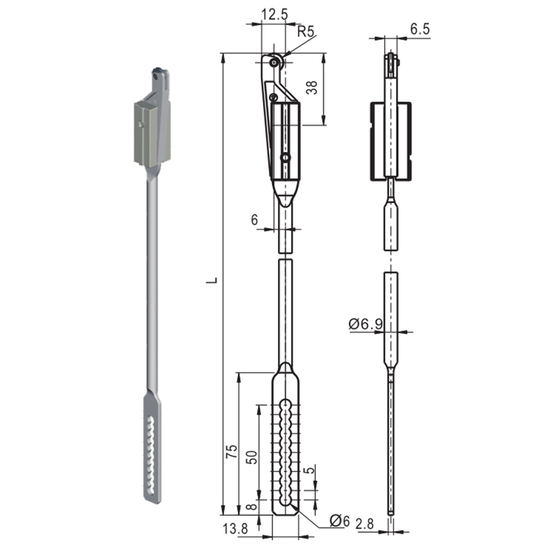 LG002-2 Accesorii pentru blocare industrială a bielei