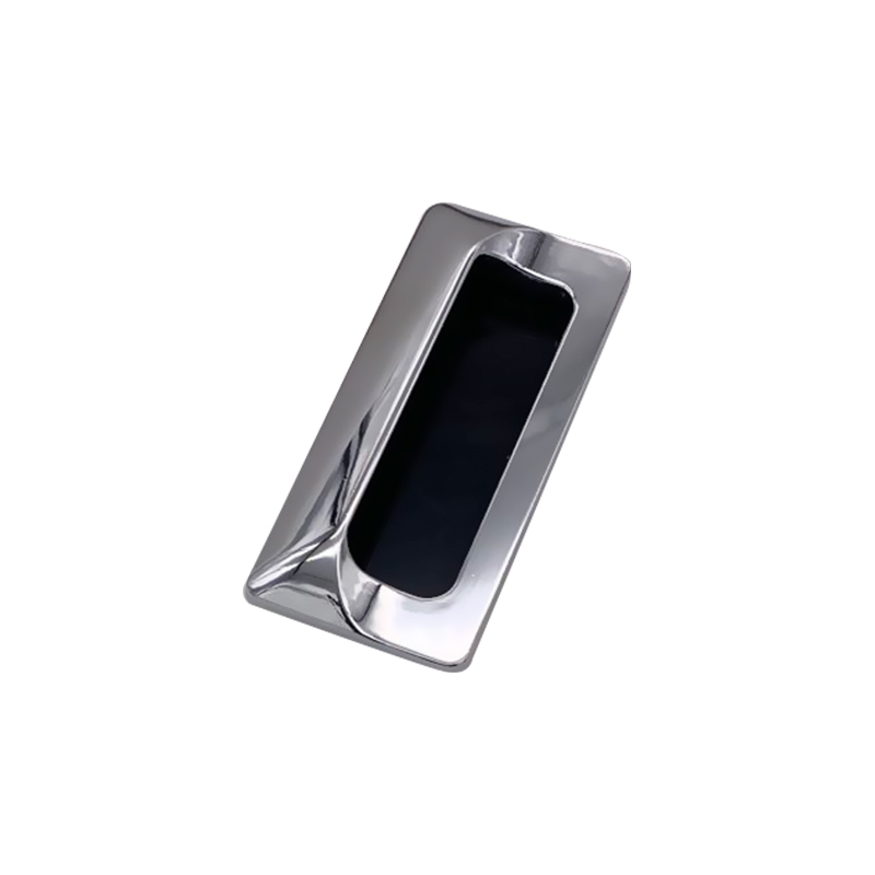 LS523A Mâner uși industriale din aliaj de zinc cromat strălucitor